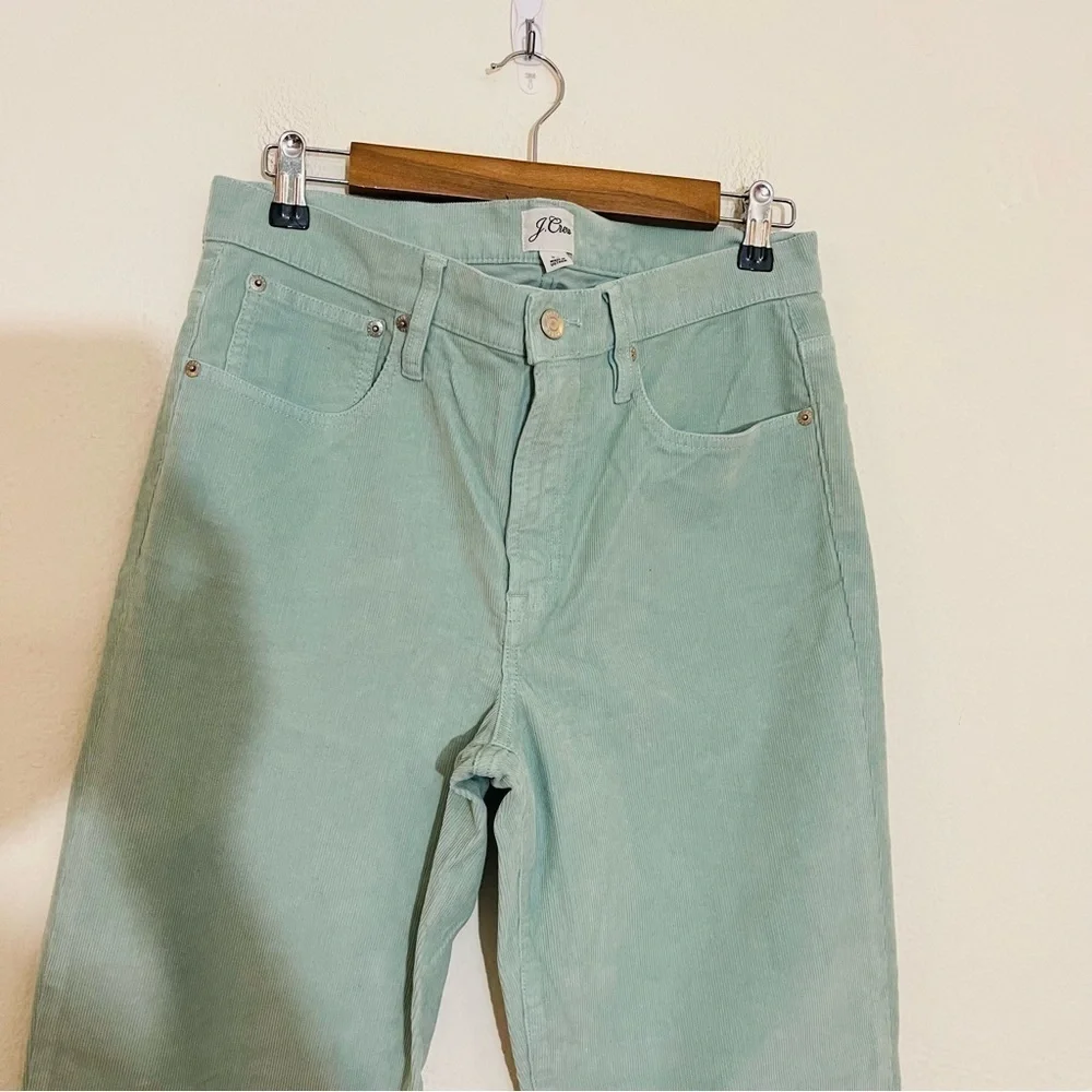 J. Crew Vintage Slim Straight Corduroy Pants Size 30 Blue Pockets